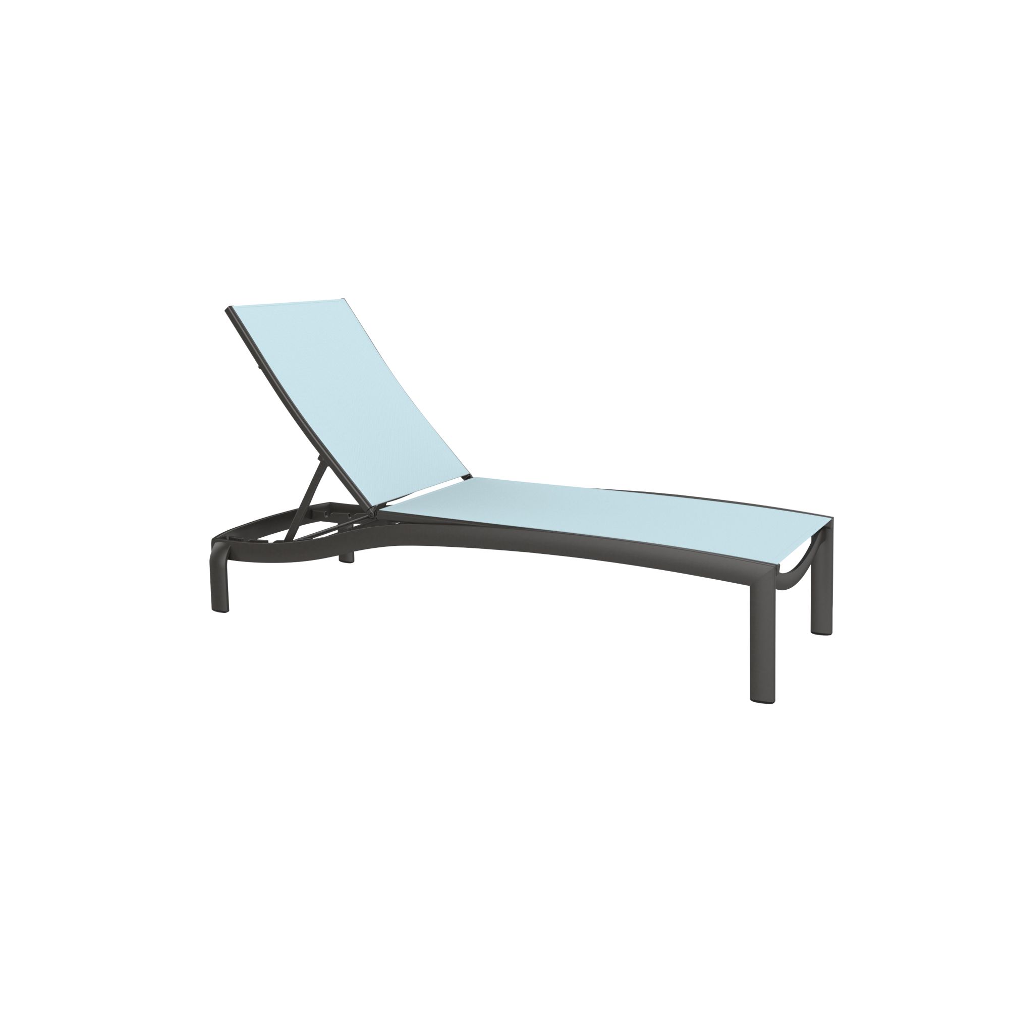 Tropitone Kor Relaxed Sling Armless Chaise Lounge - 891533