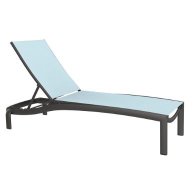 Tropitone Kor Sling Armless Chaise Lounge - 891733