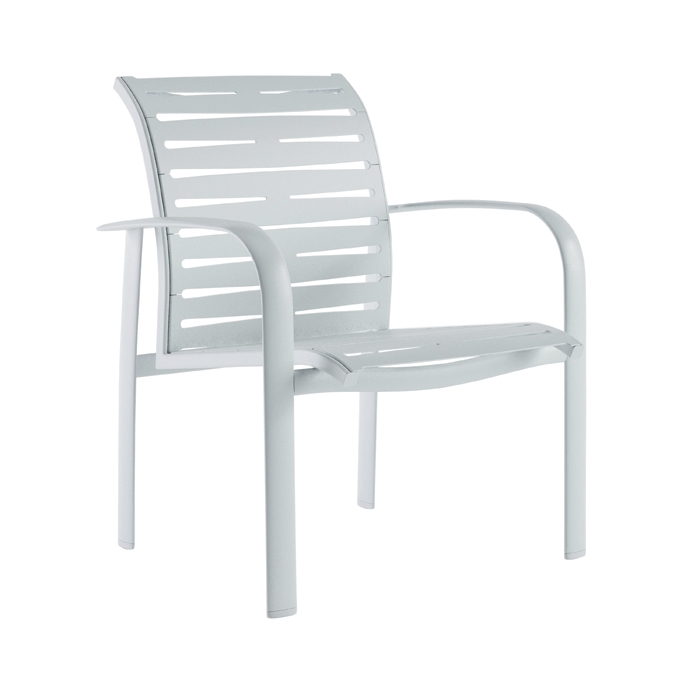Tropitone Laguna Beach EZ Span Ribbon Dining Chair - 752024RB