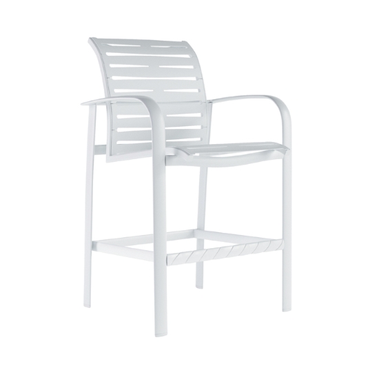 Tropitone Laguna Beach EZ Span Ribbon Bar Stool - 752026RB