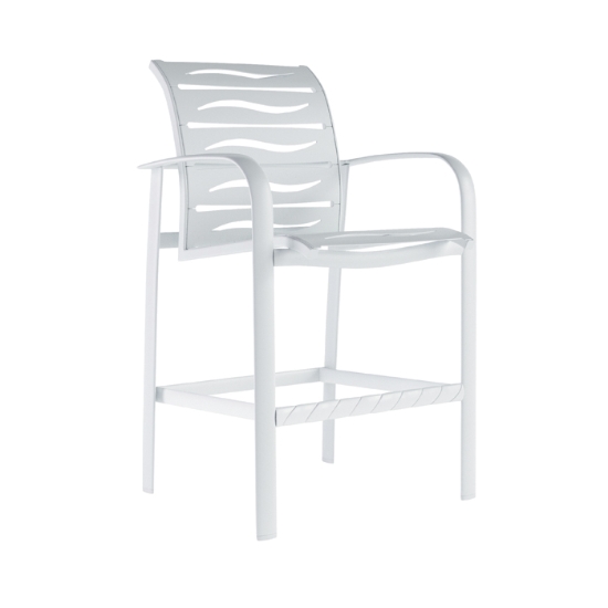 Tropitone Laguna Beach EZ Span Wave Bar Stool - 752026WV