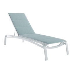 Tropitone Laguna Beach Padded Sling Chaise Lounge - 752032PS