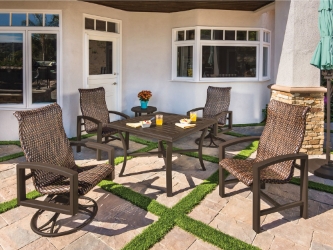 Tropitone Lakeside Woven Wicker Outdoor Furniture