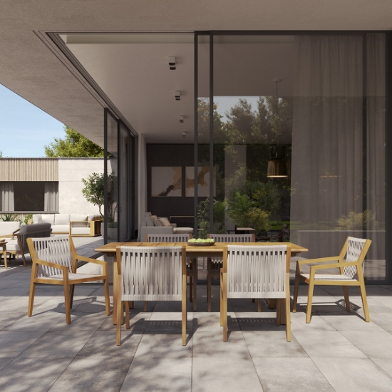 Lido Teak Dining Set side