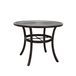 Tropitone Linea 48" Round Counter Umbrella Table - 262048U-34