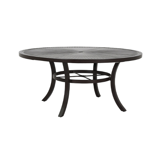 Tropitone Linea 54" Round Dining Umbrella Table - 262054U-28