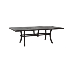 Tropitone Linea 84" x 44" Rectangular Dining Umbrella Table - 262085U-28