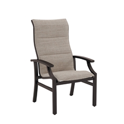 Tropitone Marconi Padded Sling High Back Dining Chair - 452001PS