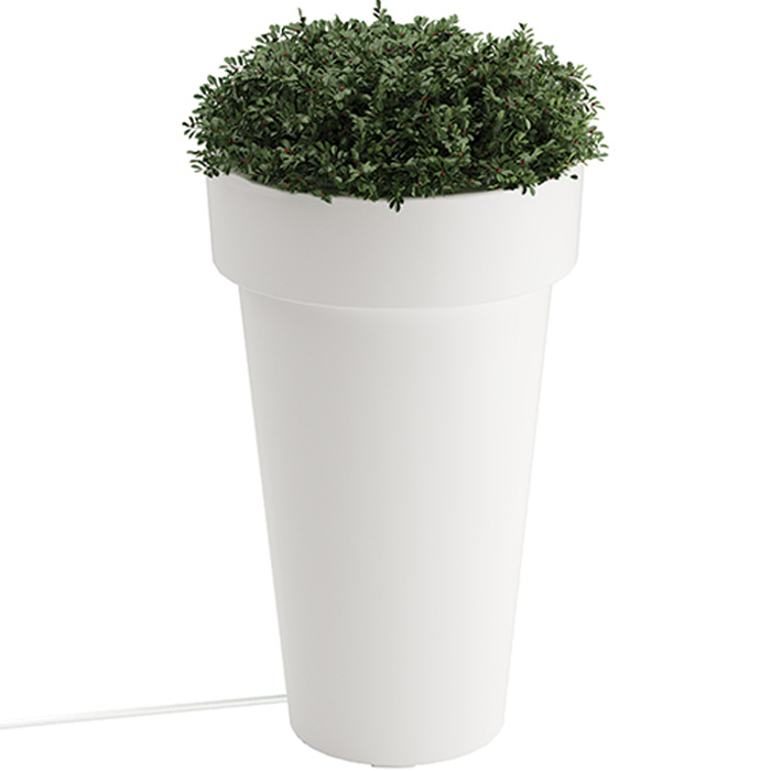Tropitone MGP Tera Large Planter with LED Light - 6A1900LEDL