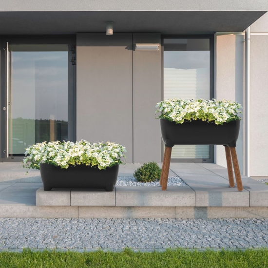 Tropitone marine grade polymer plant stand