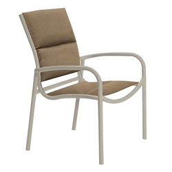 Tropitone Millennia Padded Sling Dining Chair - 220424PS