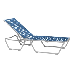 Tropitone Millennia EZ Span Wave Armless Chaise Lounge - Armless - 9532WV