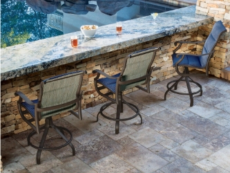 Tropitone Montreux Padded Sling Outdoor Furniture