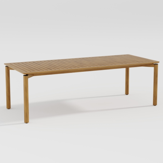Tropitone Teak Lorca 95" x 39" Rectangular Dining Table