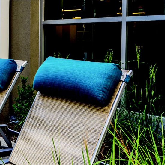 Tropitone chaise headrest pillow