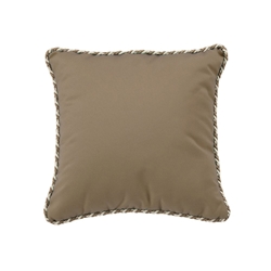 Tropitone 16" Square Throw Pillow with Cord Welt - TP16SQCD