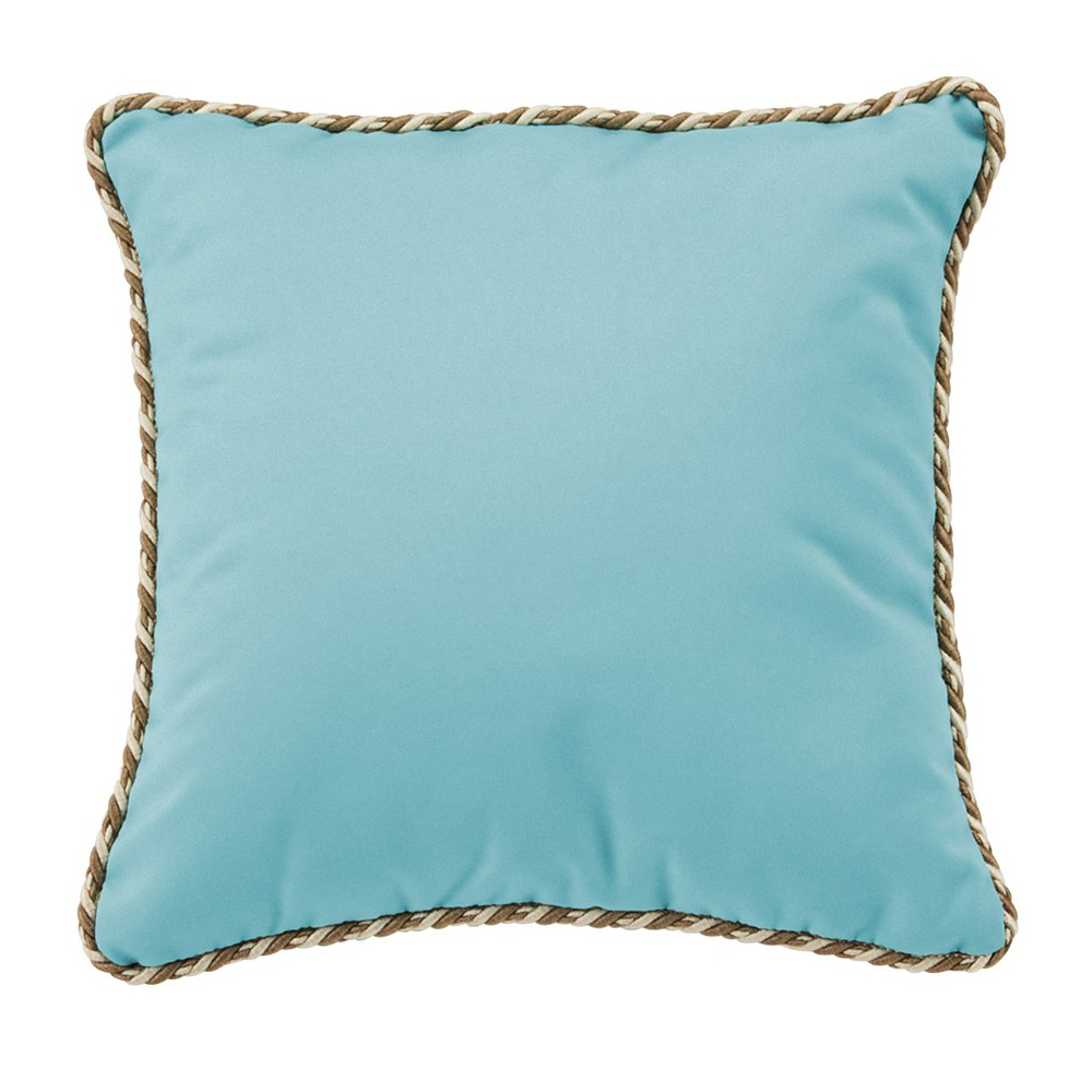 Tropitone 20 Square Throw Pillow with Cord Welt
