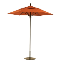 Tropitone Portofino III 6 Hexagon Manual Lift Umbrella - JH006MS