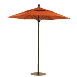 Tropitone Portofino III 7 Hexagon Patio Umbrella with Manual Lift - JH007MS