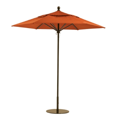 Tropitone Portofino III 7 Hexagon Patio Umbrella with Manual Lift - JH007MS