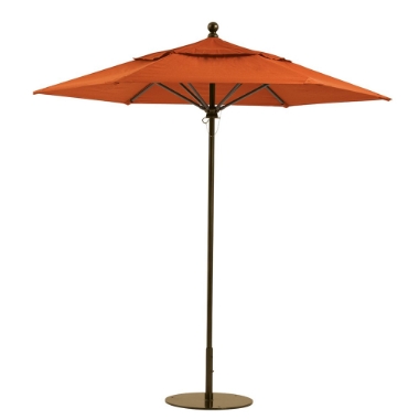 Tropitone Portofino III 8 Hexagon Patio Umbrella with Manual Lift - JH008MS