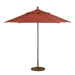 Tropitone Portofino III 8 Hexagon Patio Umbrella with Pulley Lift - JH008PS