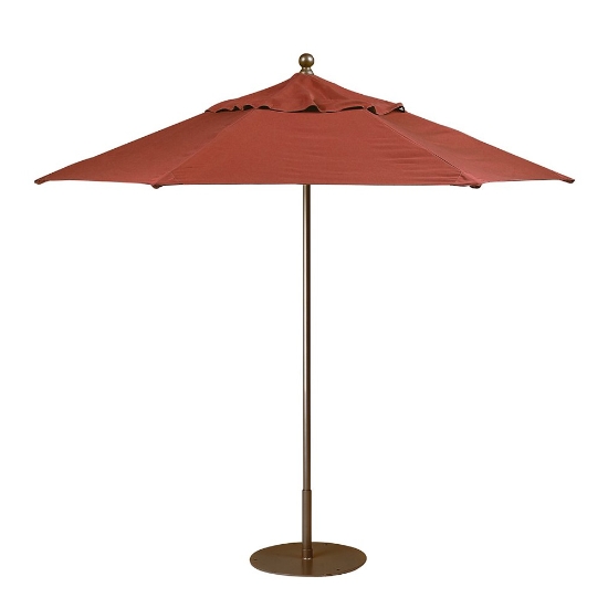 Tropitone Portofino III 8' Hexagon Patio Umbrella with Pulley Lift - JH008PS