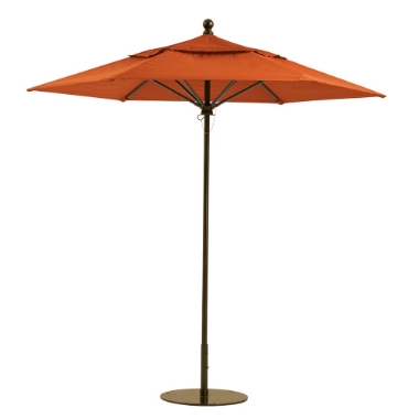 Tropitone Portofino III 9 Hexagon Patio Umbrella with Manual Lift - JH009MS