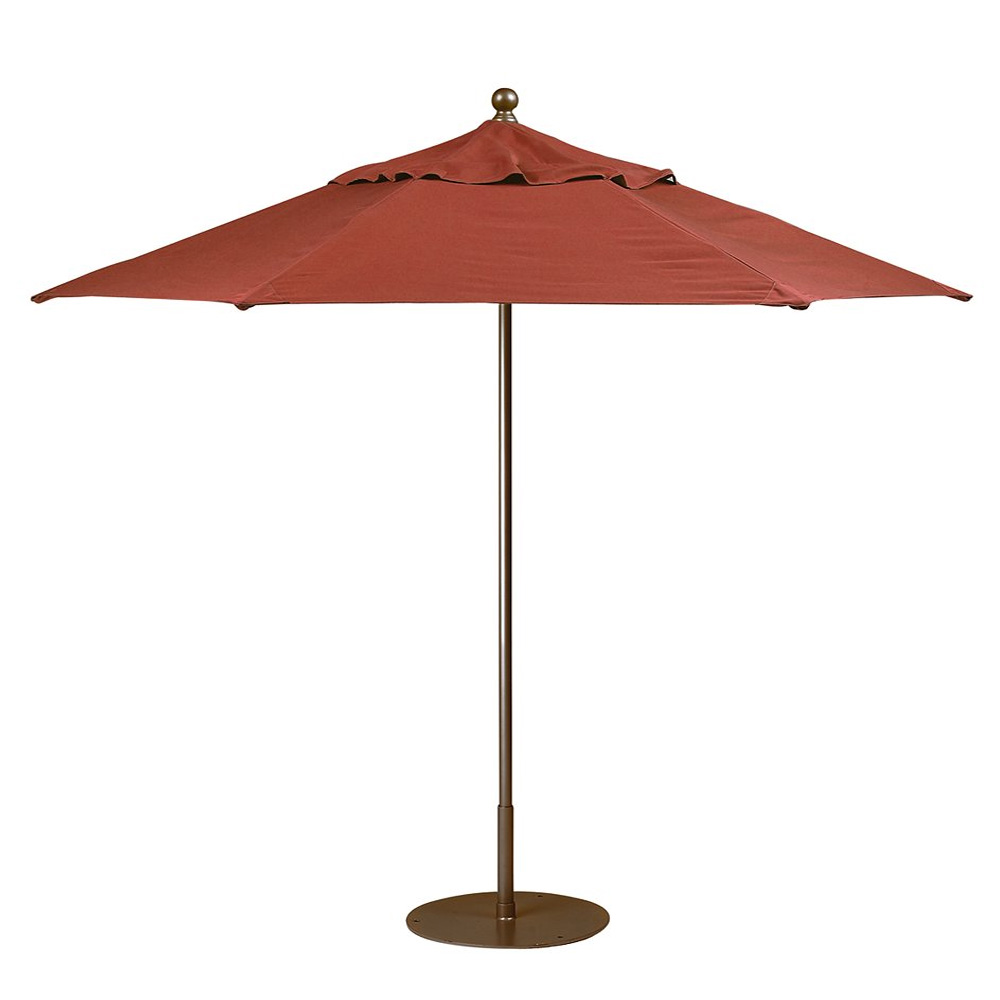 Tropitone Portofino III 9' Hexagon Patio Umbrella with Pulley Lift - JH009PS