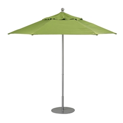 Tropitone Portofino II 9 Hexagon Patio Umbrella with Manual Lift - BQH009MS