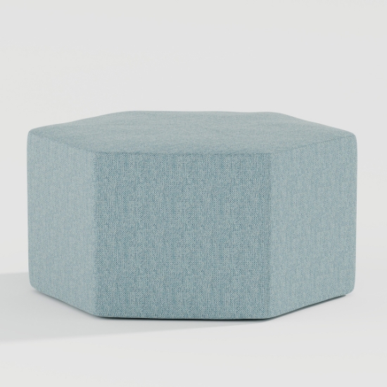 Tropitone Resort Soft Seating 34" Hex Stool