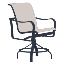 Tropitone Shoreline Sling Swivel Counter Stool - 150027-25