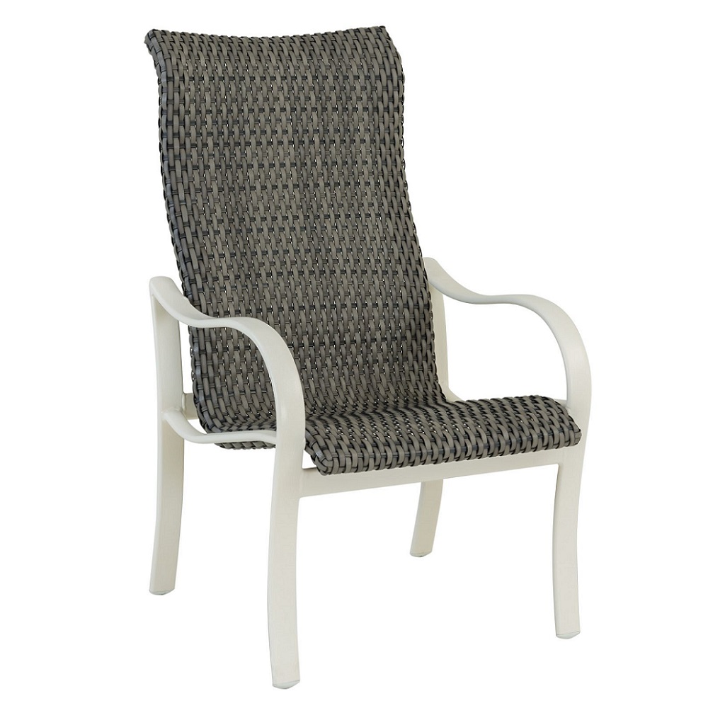 Shoreline Woven High Back Dining Chair - Thumbnail 5