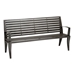 Tropitone District Slat 6' Bench with Back and Arms - 4B1622D1113