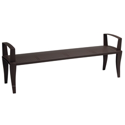 Tropitone District 6 Bench with Arms - 4B1622D1411