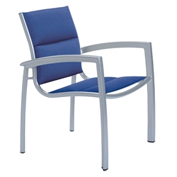 Tropitone South Beach Padded Sling Dining Chair - 240524PS