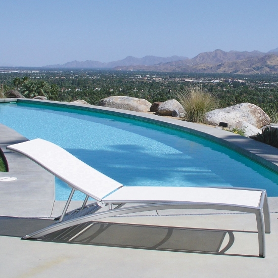 South Beach Sling Elite Armless Chaise Lounge - 241432