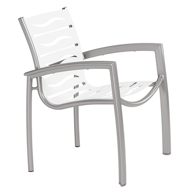 Tropitone South Beach EZ Span Wave Dining Chair - 230524WV