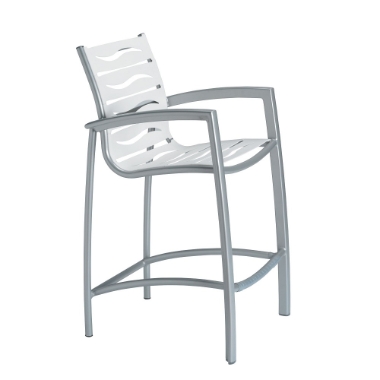 Tropitone South Beach EZ Span Wave Stationary Bar Stool - 230526WV