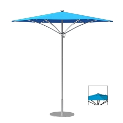 Tropitone Trace 9 Hexagon Patio Umbrella with Manual Lift and Vent - RH009MSV