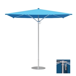 Tropitone Trace 8 Square Patio Umbrella with Pulley Lift - RS008PS
