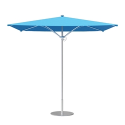 Tropitone Trace 10 Square Patio Umbrella with Manual Lift - RS010MS