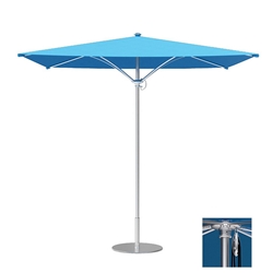 Tropitone Trace 10 Square Patio Umbrella with Pulley Lift - RS010PS