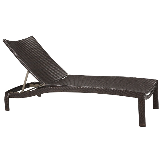 Tropitone Vela Woven Armless Chaise Lounge - 321733WS