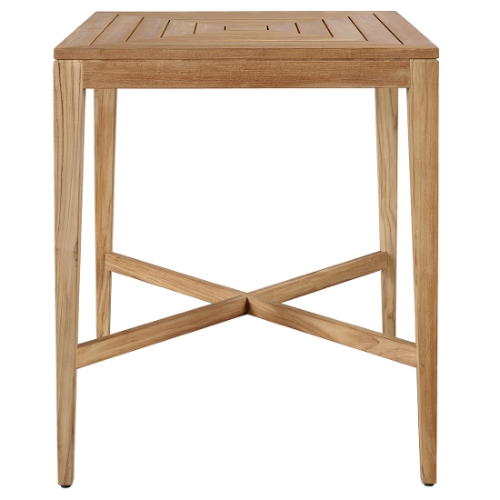 Universal Coastal Living Chesapeake Bar Table front
