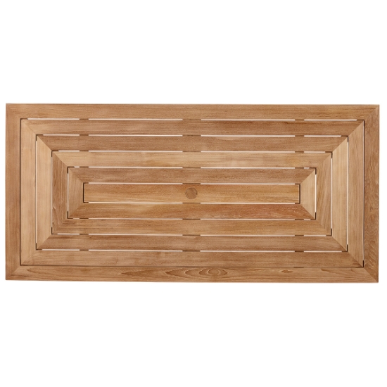 Universal Coastal Living Chesapeake Rectangle Dining Table overhead