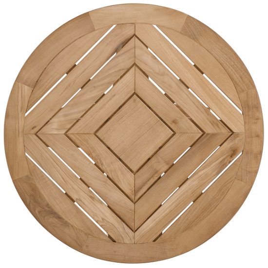 Universal Coastal Living Chesapeake 38" Round Table overhead