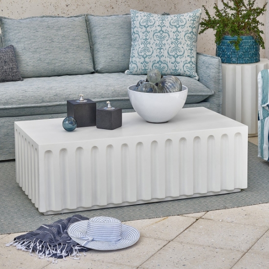 Universal Coastal Living Edisto Cocktail Table lifestyle