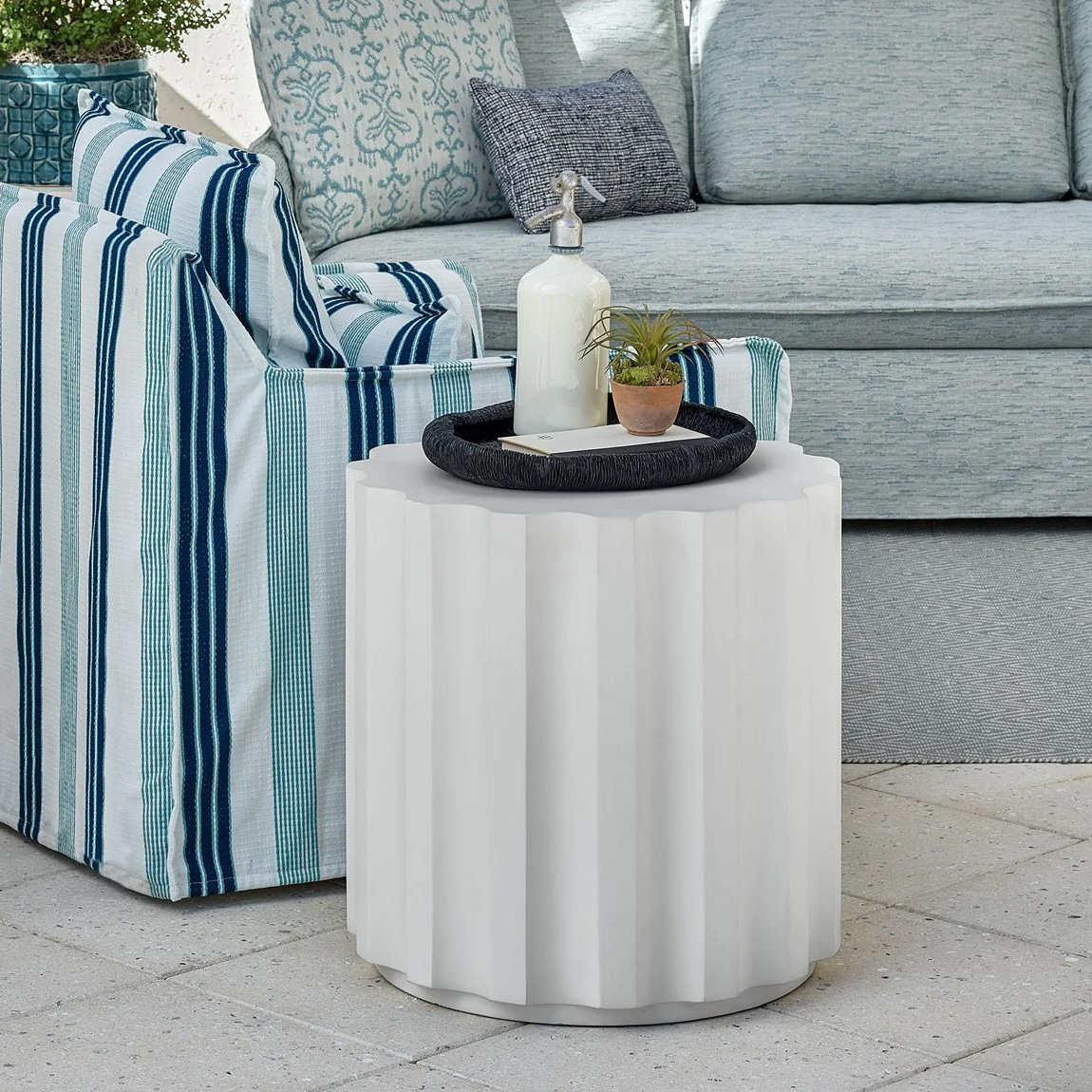 Universal Furniture Coastal Living Edisto Side Table
