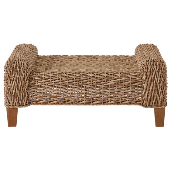 Universal Coastal Living Laconia Ottoman frame detail